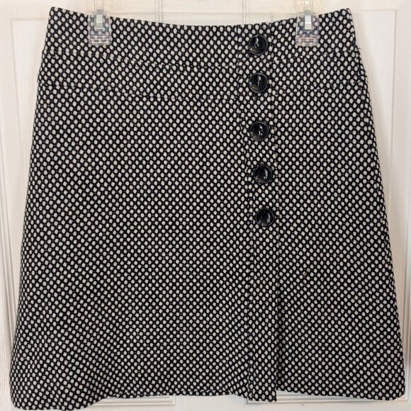 Talbots Women 100% Wool Straight and Pencil Mini Skirt Size 6 Clueless Preppy - Picture 1 of 6